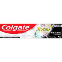 Colgate Total Whitening  Adult Toothpaste  Charcoa