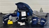 SMS Golf Bag, Cups, Balls, Towel, Tees & Cooler.