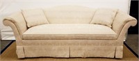 BEACHLEY FURNITURE CREME COLOR CAMEL BACK STYLE
