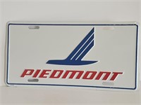 VINTAGE PIEMONT AIRLINES CAR TAG-LIKE NEW