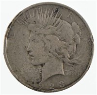 1923D Peace Silver Dollar