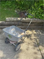 Sta-Green Lawn Spreader w/ fertilizer