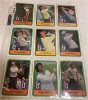 PGA Tour  golf cards  1980