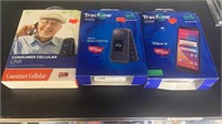 3 Cell Phones (1 Consumer Cellular and 2