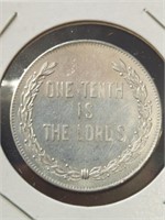 1/10 is the Lord's token