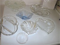 K-593 Misc Decorative Glass Serving Dishes