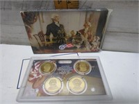 2008 US MINT PROOF PRESIDENTIAL $1 COIN SET