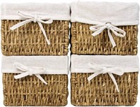 Natural Woven Seaweed Storage Basket, 7.2 * 7 * 5.