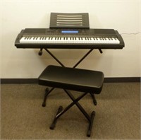 ** Casio WK-500 Weighted Keyboard, Stand and