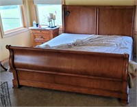 King size sleigh bed, Cindy Crawford Home