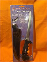 Barracuda Frost 6” Fillet Knife nylon sheath