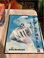 Iowa Hawkeyes 1981 Football Poster