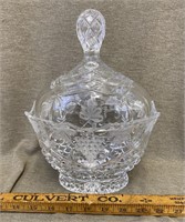 Lead Crystal Candy Dish