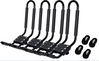 2 SET UNIVERSAL EASY YRO INSTALL KAYAK ROOF RACK