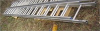 24' Aluminum Commercial Extension Ladder