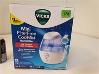 Vicks Mini Filter Free Coolmist Humidofier