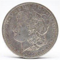 1889-P Morgan Silver Dollar - VF