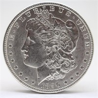1896-P Morgan Silver Dollar - AU