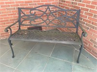 bench outdoor metal