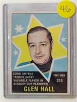 1968-69 OPC Glenn Hall Card