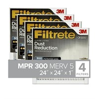 C8280 Filtrete 24x24x1 Air Filter, MPR 300 MERV 5