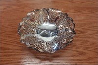 Silver Colored Candy Dish