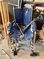 Wheel Chair,  Crutches & Pedal Exerciser