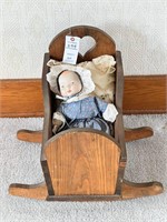 Doll and Cradle