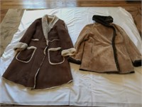 Ladies Suede Coat and Jacket