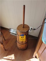 Old Butter Churn 24" Tall to Lid