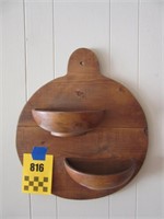 Wall Hanger - Made with Cut Bowl