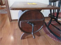 Coffee Grinder Converted to a Table - 22" Tall