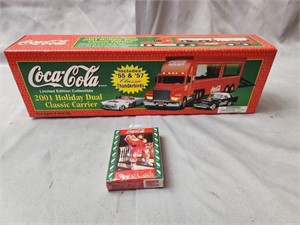 Coca Cola Classic Carrier & Playing Cards
