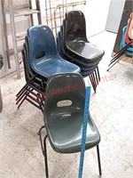 10- school chairs