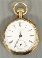 14k gold Longines pocket watch, 44 grams total