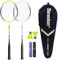 Senston - 2 Player Badminton Racket Set -