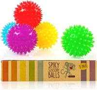 5 Pack Spiky Sensory Balls - Fidget Toys