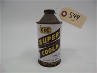 Steel Cone Top Soda Can - CNC Super Cola
