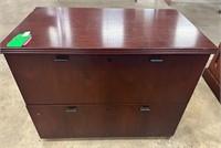 Nice Wood 2 Drawer Lateral File Cabinet