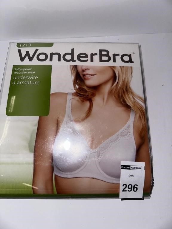 Size 38D Wonderbra Womens Firm-support Seamless