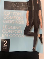 RACHEL ROY WOMENS BLACK COTTON LEGGINGS SIZE