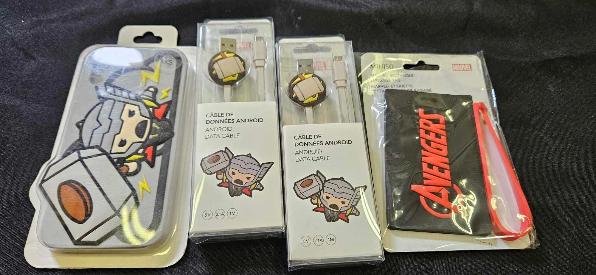Various Thor phone accessories. marvel collectable