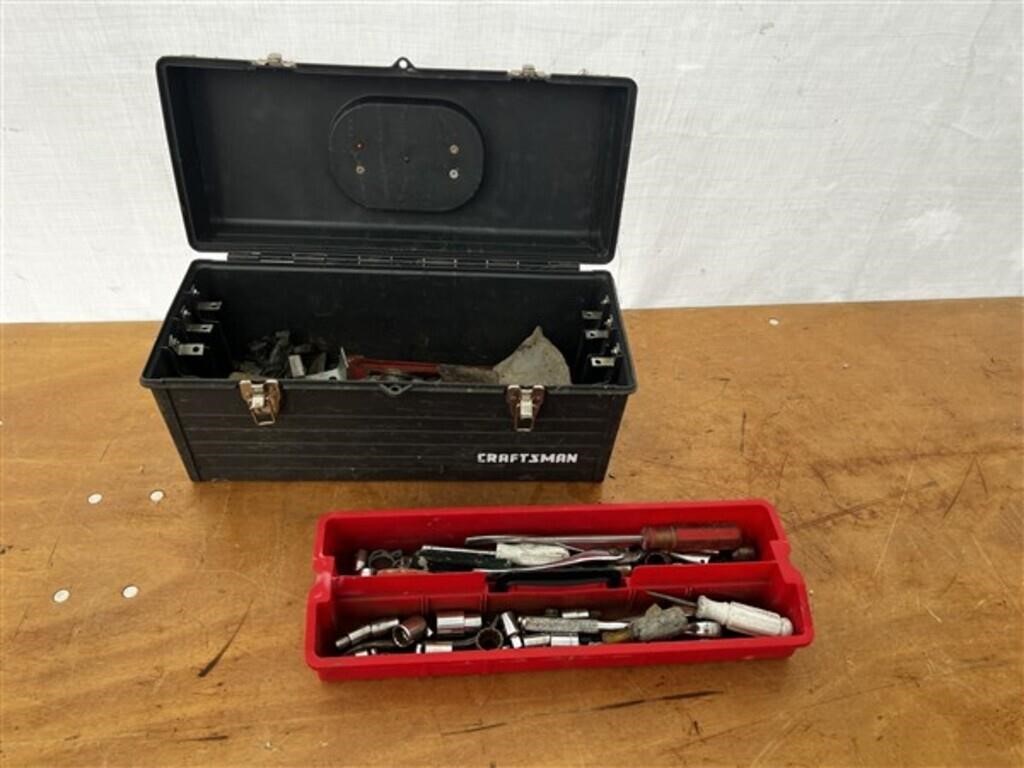 Craftsman Tool Box w/ Assort. Tools