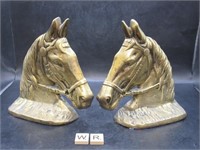 PAIR OF BEAUTIFUL SOLID BRASS BOOKENDS