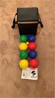 Sportscraft Bocce Balls With Case