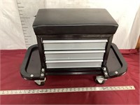 Mechanics Roller Seat with Drawers by Pittsburgh