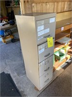 4 DRAWER METAL FILE CABINET