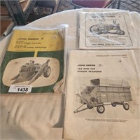 Ephemera  - John Deere Corn Picker. Chuck Wagon &