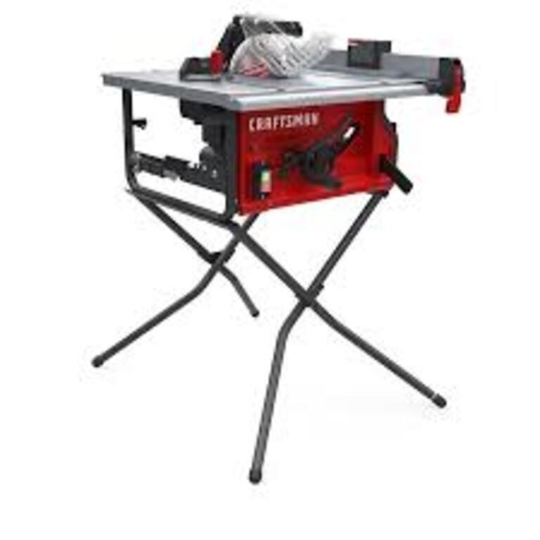 Craftsman 10-in 15-amp Portable Jobsite Table Saw