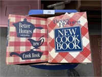 (2) Vintage Better Homes & Gardens Cookbook